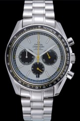 Omega Speedmaster White Dial Stainless Steel Strap 622050