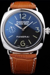 Brown Top Replica 8619 Brown Leather Strap Leather Panerai Radiomir Luxury Watch