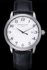 Patek Philippe Calatrava Stainless Steel White Dial 621985