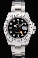 Rolex Explorer Top Replica 9163 Stainless Steel Bezel Black Dial Tachymeter