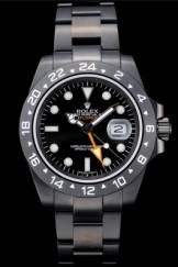 Rolex Swiss Top Replica 9207 Explorer Black Ceramic Bezel Black Dial Tachymeter