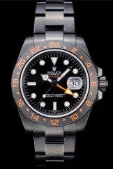 Rolex Swiss Top Replica 9210 Explorer Black Ceramic Bezel Black Dial Tachymeter