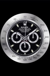 Rolex Daytona Cosmograph Wall Clock Silver-Black 621909