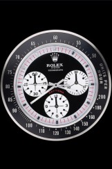 Rolex Daytona Cosmograph Wall Clock Black-Red 622480