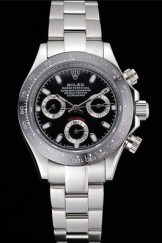 Rolex Cosmograph Daytona Stainless Steel Case Black Silver Subdials Stainless Steel 622635