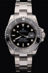 Silver Top Replica 8889 Stainless Steel Strap Submariner Swiss Mechanism Luxury Watch