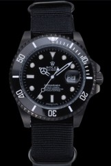 Rolex Submariner Black Nylon Strap 622006