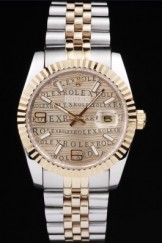 Gold Top Replica 8764 Stainless Steel Strap Day-Date Luxury Watch 266