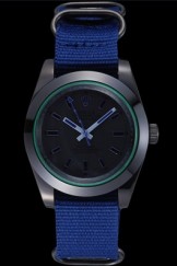 Rolex Milgauss Bamford Blue Nylon Strap 622005