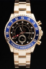 Rolex Top Replica 8913 Gold Stainless Steel Strap II Luxury Rose Gold Watch 238