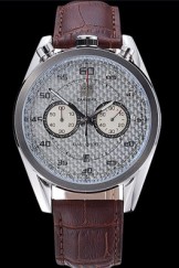 Tag Heuer Carrera Calibre 1887 Chronograph Brown Strap 622071