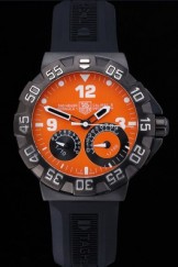 Tag Heuer Formula One Calibre S Orange Dial Rubber Bracelet 622282