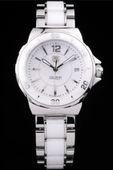 Tag Top Replica 7516 Stainless Steel Strap Heuer Formula 1 White Ceramic Bezel White Dial