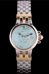 Tudor Clair de Rose White Dial Two Tone Band 621495